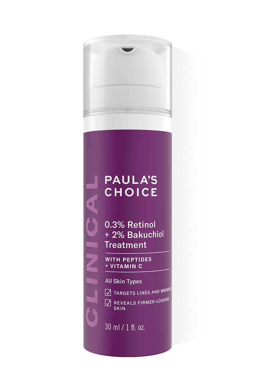 🎁 Clinical 0.3% Retinol + 2% Bakuchiol Treatment (100% off)