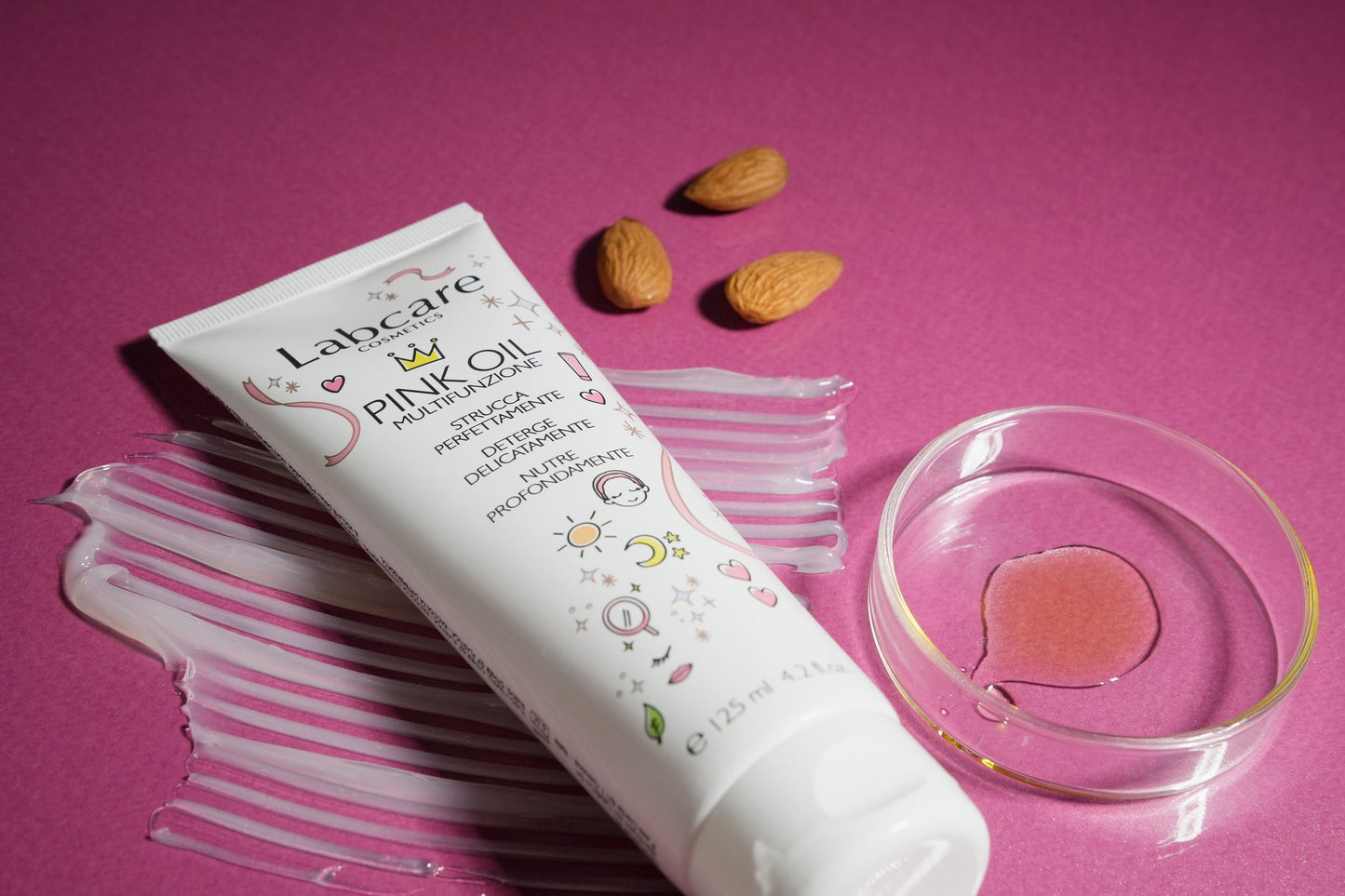 Pink Oil - Πολυλειτουργικό μαλακτικό - μάσκα 2 σε 1