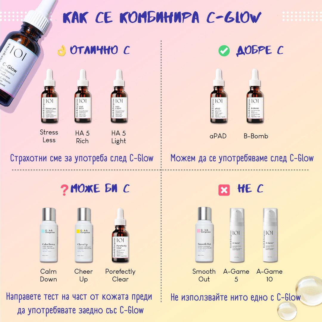 🎁 C-Glow - 15% βιταμίνη C (100% off)