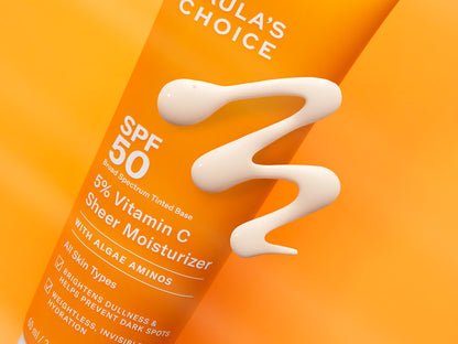 5% Vitamin C Sheer Moisturizer SPF50