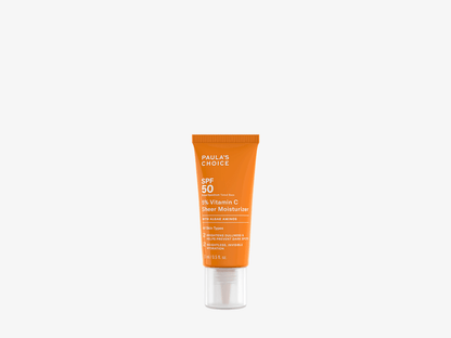 5% Vitamin C Sheer Moisturizer SPF50
