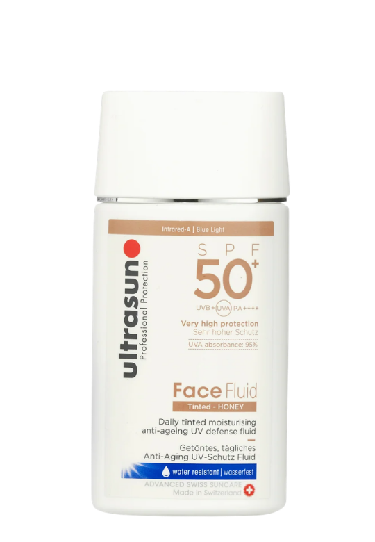 Ultrasun Face Fluid Tinted SPF50+ Αντηλιακό Fluid με Χρώμα