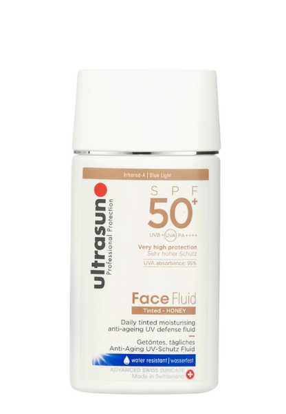 Ultrasun Face Fluid Tinted SPF50+ Αντηλιακό Fluid με Χρώμα
