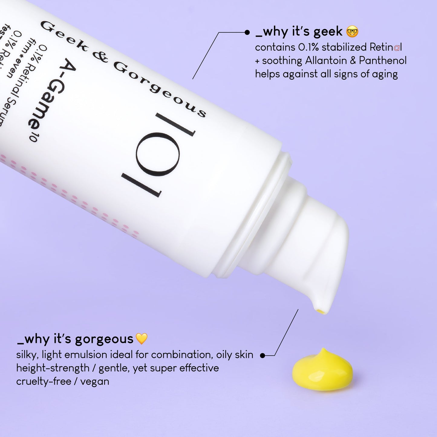 A-Game 10 - 0.1% Retinal Serum
