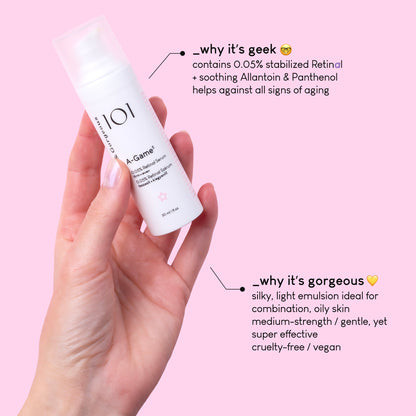 A-Game 5 - 0.05% Retinal Serum