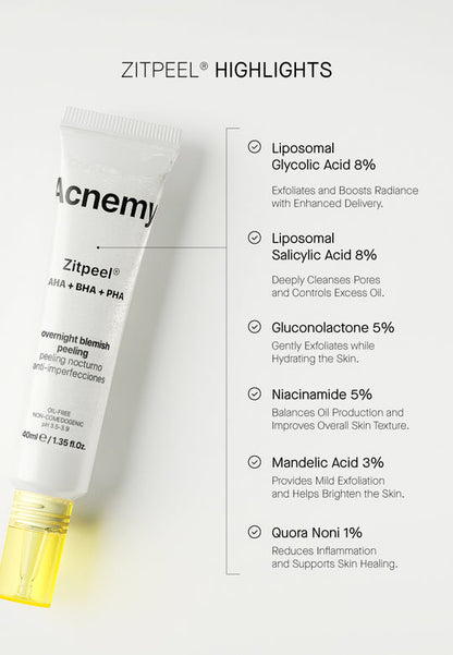 Zitpeel - Όξινο Peeling για Προβληματική Επιδερμίδα