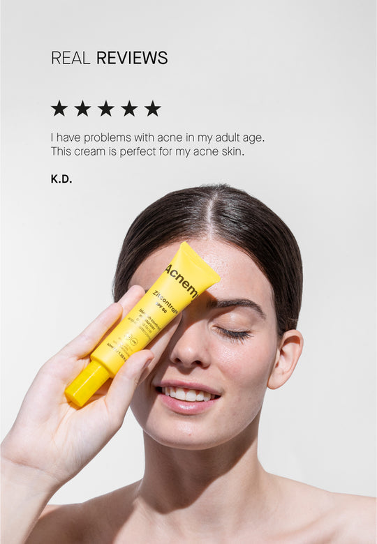 Zitcontrol SPF50 - Ημερήσια Κρέμα για Προβληματική Επιδερμίδα