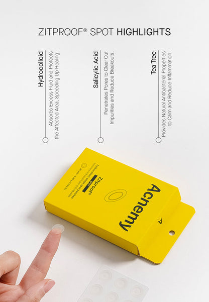 Zitproof Spot - Υδροκολλοειδή Patches Κατά των Σπυριών