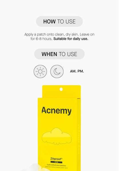Zitproof Nose - Patches Κατά των Μαύρων Στιγμάτων στη Μύτη