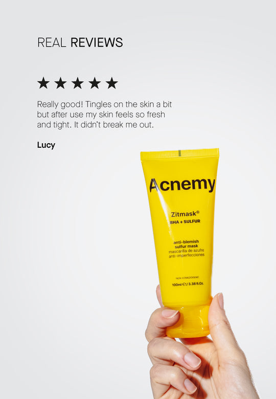 Zitmask Anti-Blemish Sulfur Mask - Μάσκα για Προβληματική Επιδερμίδα BHA + Θείο