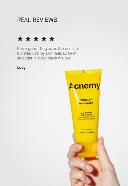 Zitmask Anti-Blemish Sulfur Mask - Μάσκα για Προβληματική Επιδερμίδα BHA + Θείο