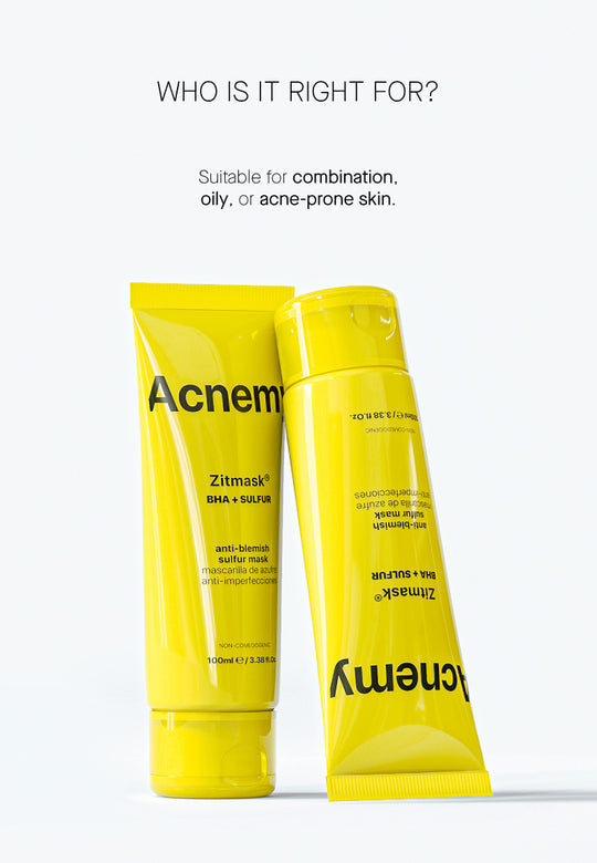 Zitmask Anti-Blemish Sulfur Mask - Μάσκα για Προβληματική Επιδερμίδα BHA + Θείο