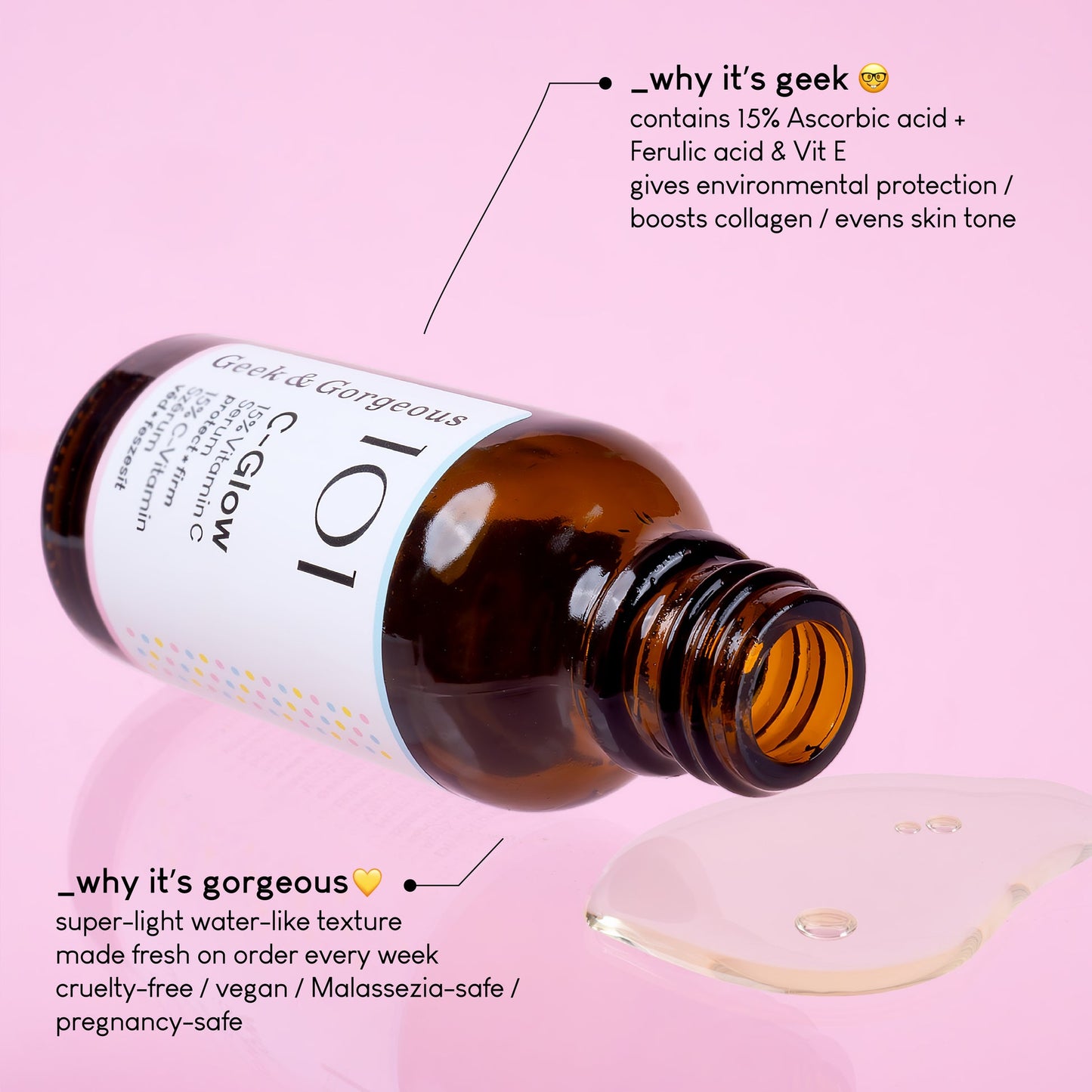 C-Glow - 15% βιταμίνη C