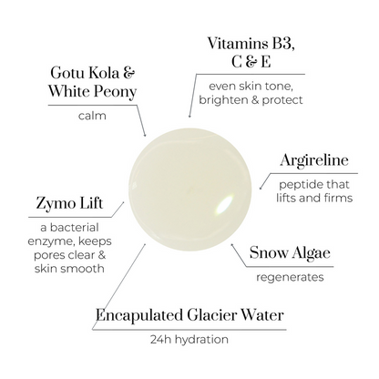 H2Glow  Clarity Enhancing Nutri-Serum with 5% Argireline + 5% Niacinamide