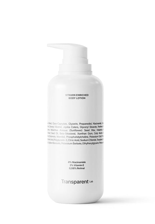 Vitamin Enriched Body Lotion with Retinal
