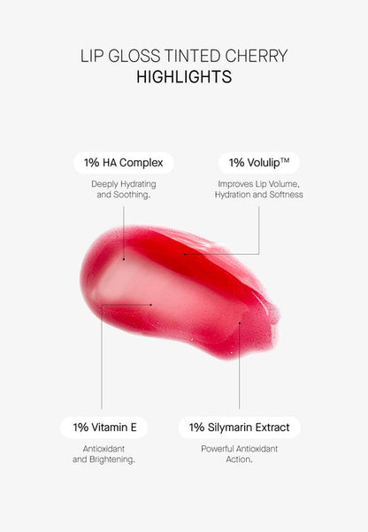 🎁 Moisturizing Lip Gloss with SPF50 - Cherry (100% off)
