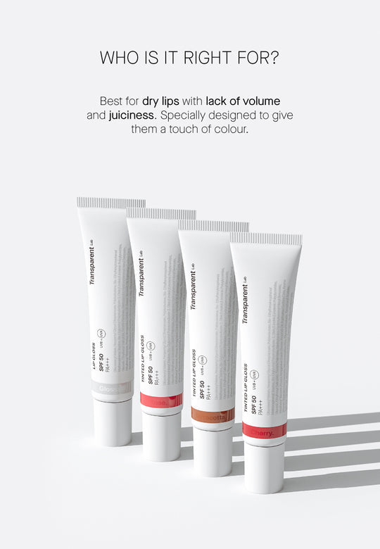 Lip Kit - 4 Moisturizing Lip Glosses with SPF50