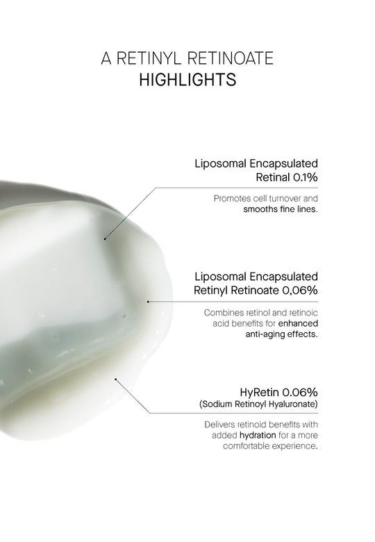 A Retynil Retinoate - 0.06% Retinoate + 0.1% Retinal