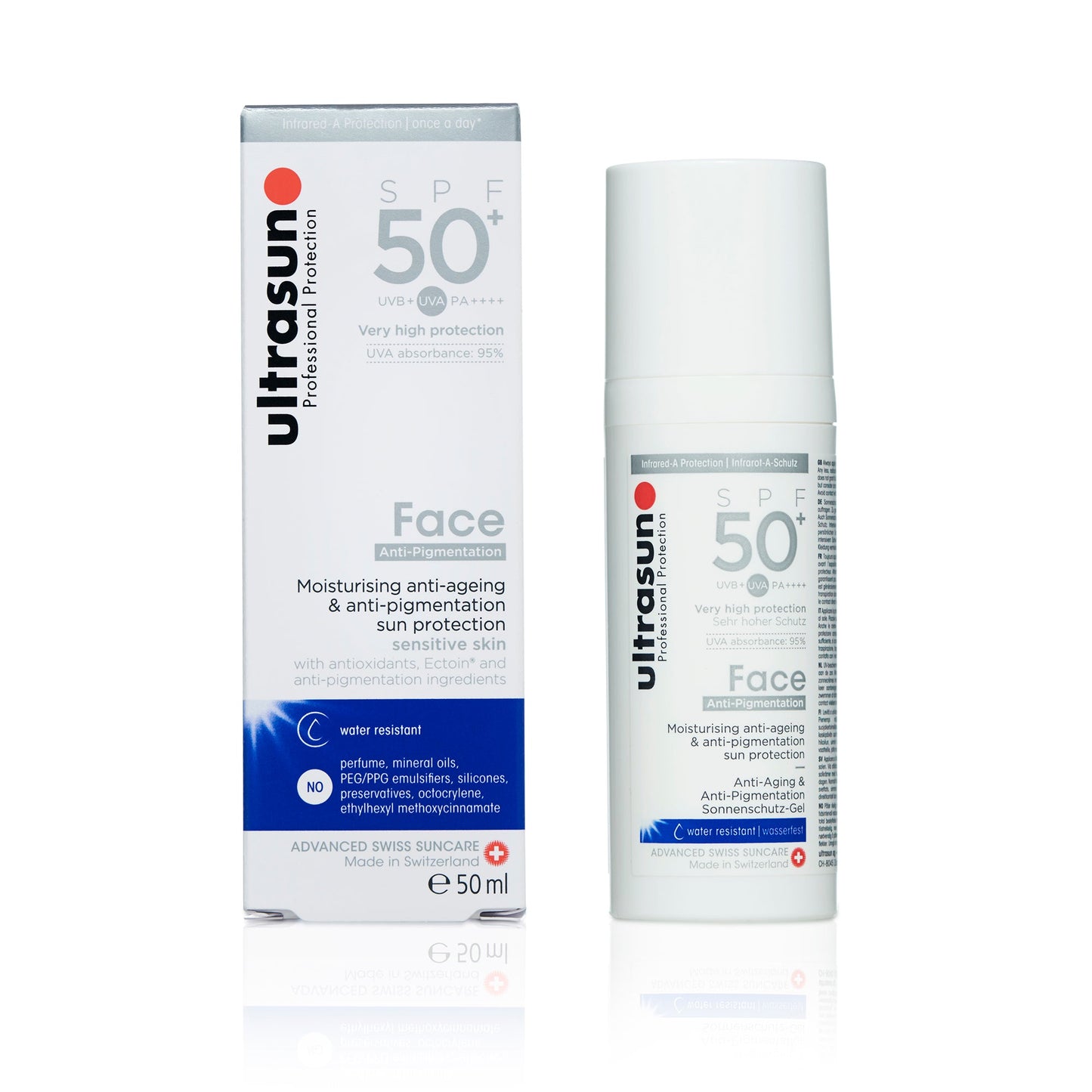 Ultrasun Face Anti-Pigmentation SPF50+ Ενυδατική Κρέμα Κατά των Δυσχρωμιών