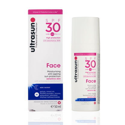 Ultrasun Face SPF30+ Ημερήσια Ενυδατική Κρέμα 50 ml