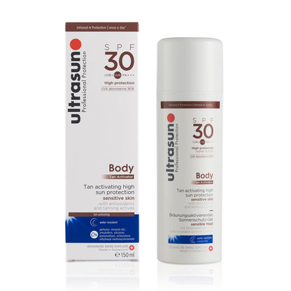 Ultrasun Body Tan-Activator SPF30 - Κρέμα Σώματος για Επιταχυνόμενο Μαύρισμα