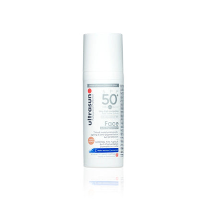 Ultrasun Face Anti-Pigmentation SPF50+ Tinted - Τονισμένη Ενυδατική Κρέμα Κατά των Δυσχρωμιών