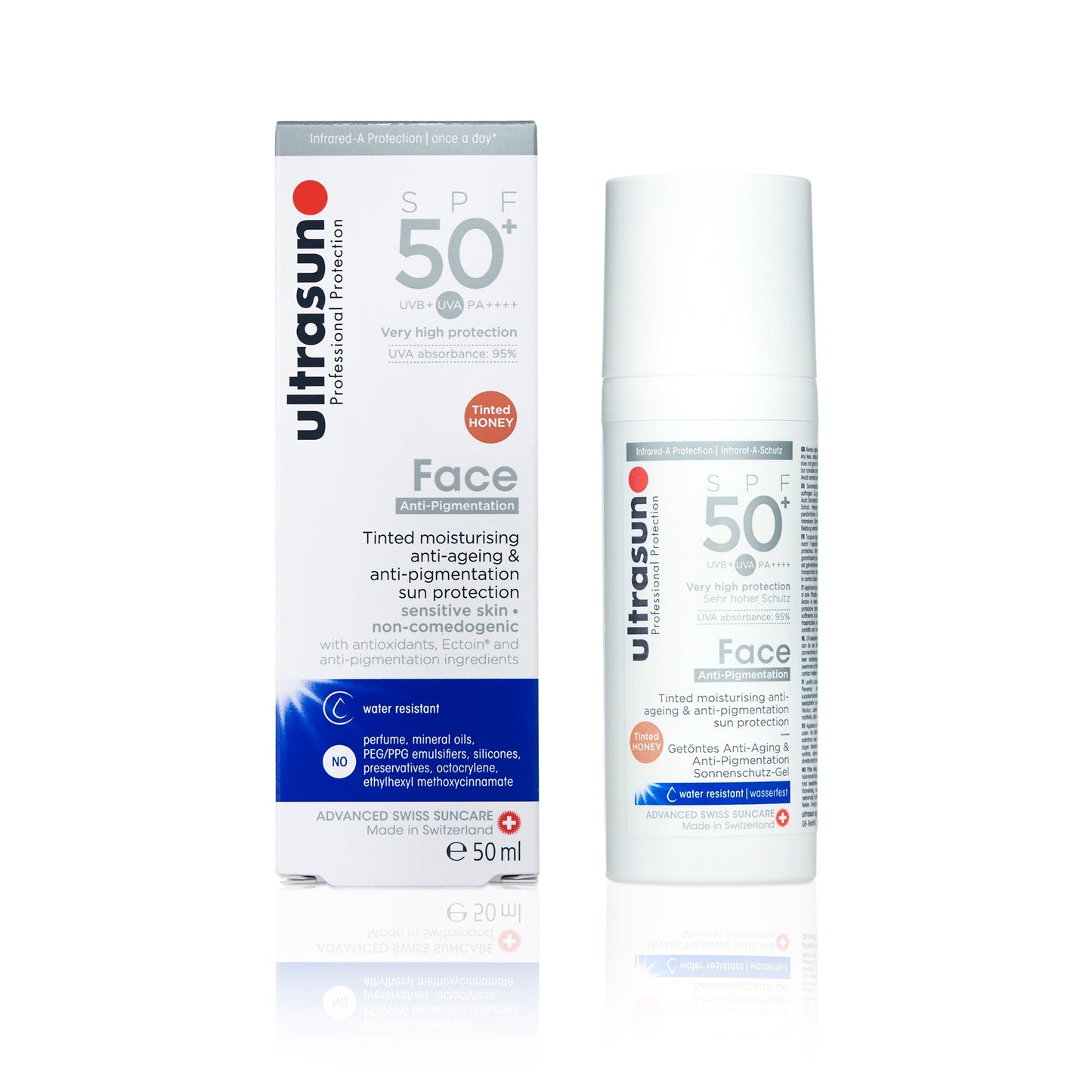 Ultrasun Face Anti-Pigmentation SPF50+ Tinted - Τονισμένη Ενυδατική Κρέμα Κατά των Δυσχρωμιών