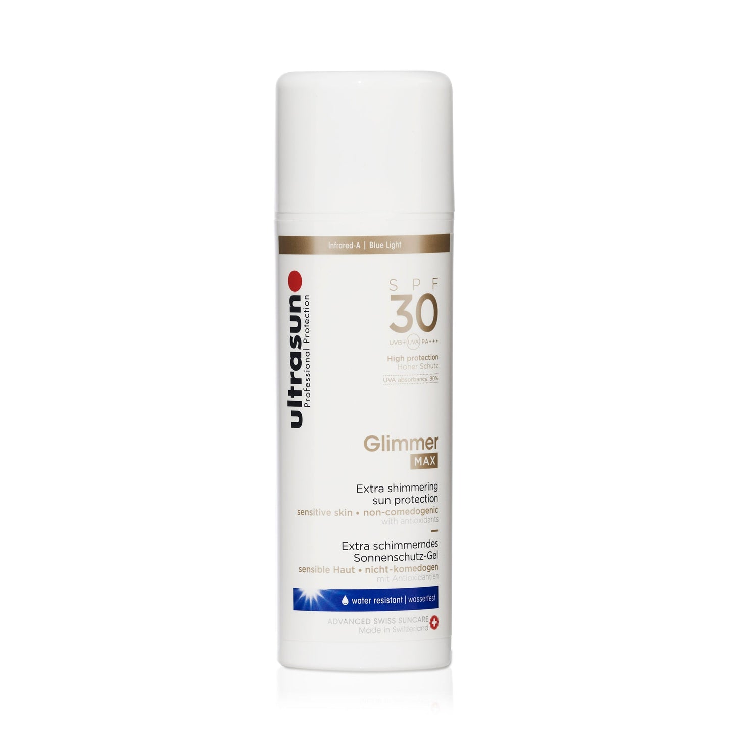 Ultrasun Glimmer MAX SPF30 - Κρέμα με Ιριδίζοντα Σωματίδια