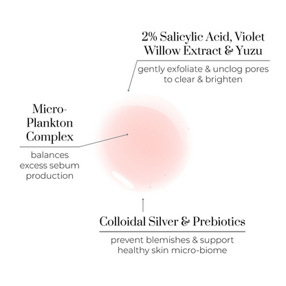 Violet Water Treatment Tonic - 2% BHA Θεραπεία Αποσαφήνισης