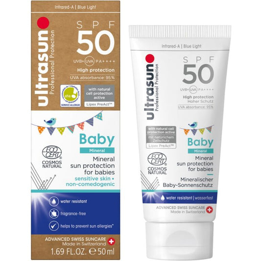 Ultrasun Mineral Baby SPF50 - Ορυκτό Αντηλιακό για Βρέφη