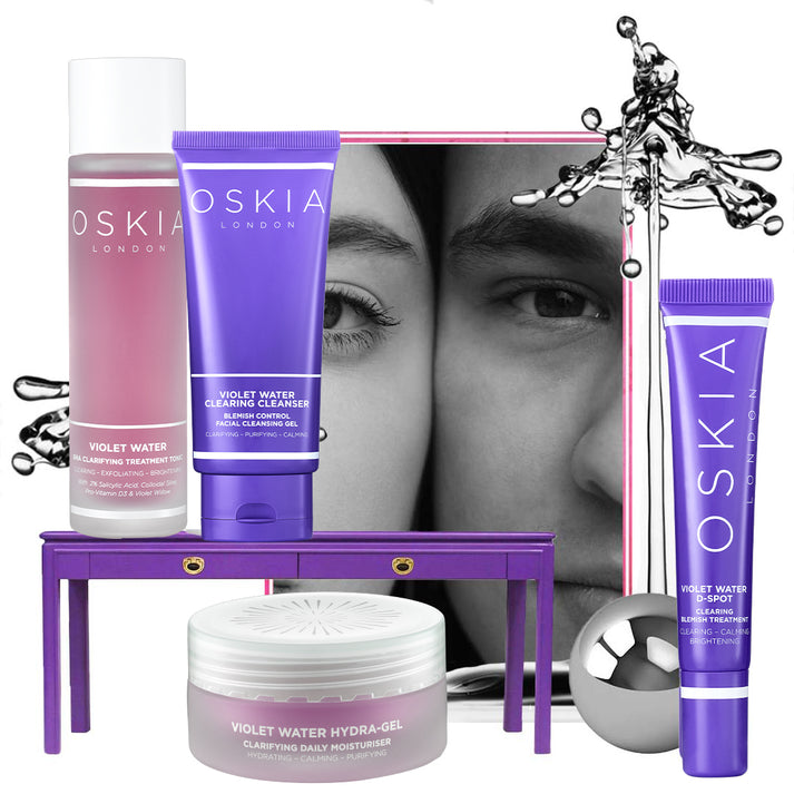 Violet Water D-Spot - Θεραπεία για Ξήρανση Σπυριών